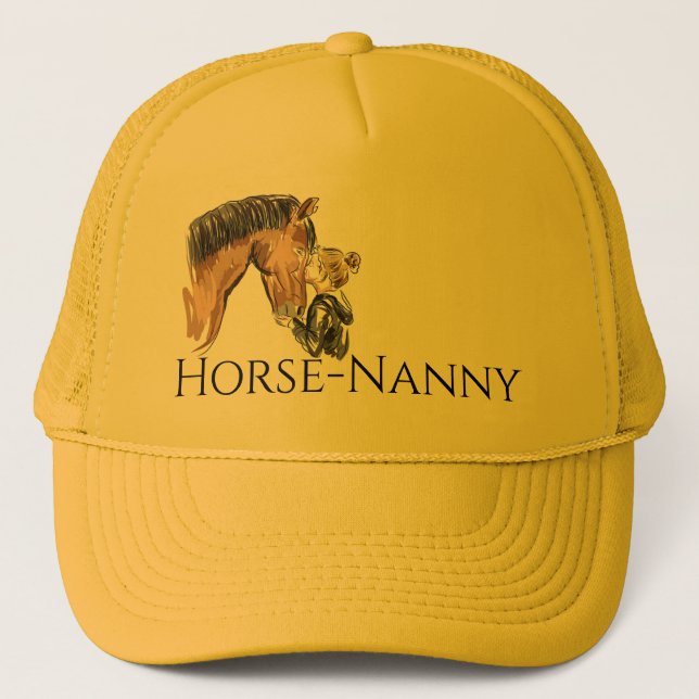 Kappe Horse-Nanny (Vorderseite)