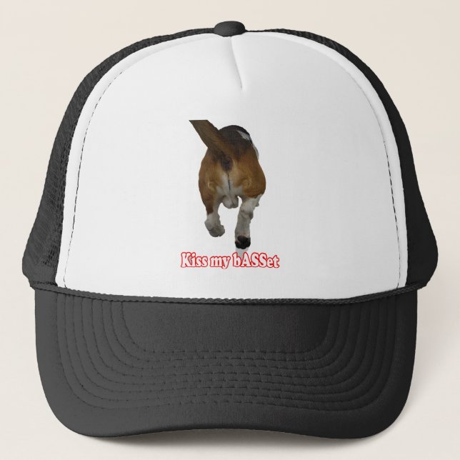 Kappe - küssen Sie meinen Dachshund (Vorderseite)