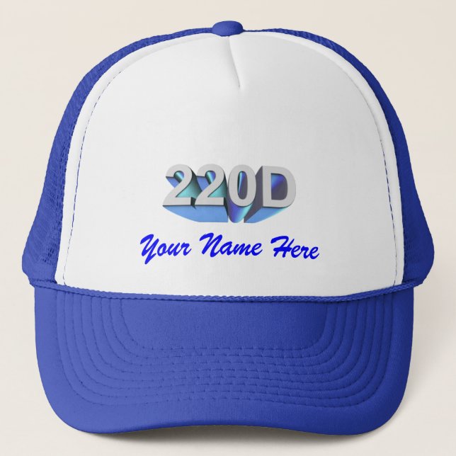 Kappe MERCEDES-BENZ 220D (Vorderseite)