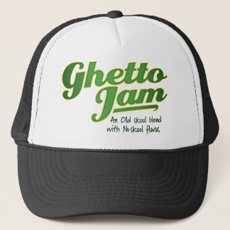 Kappe mit Logotext und -slogan