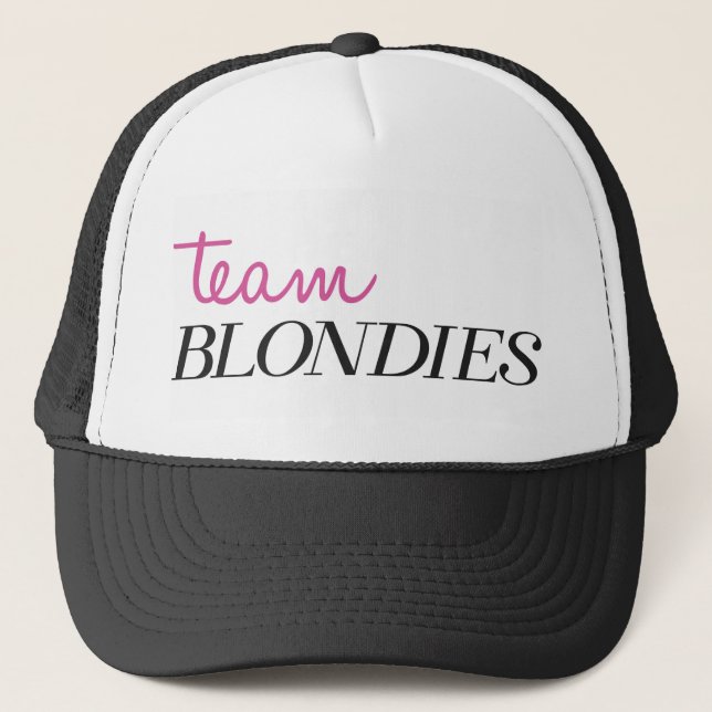 Kappen-Team Blondies Truckerkappe (Vorderseite)