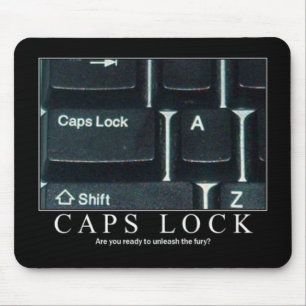 Kappen-Verschluss Mousepad