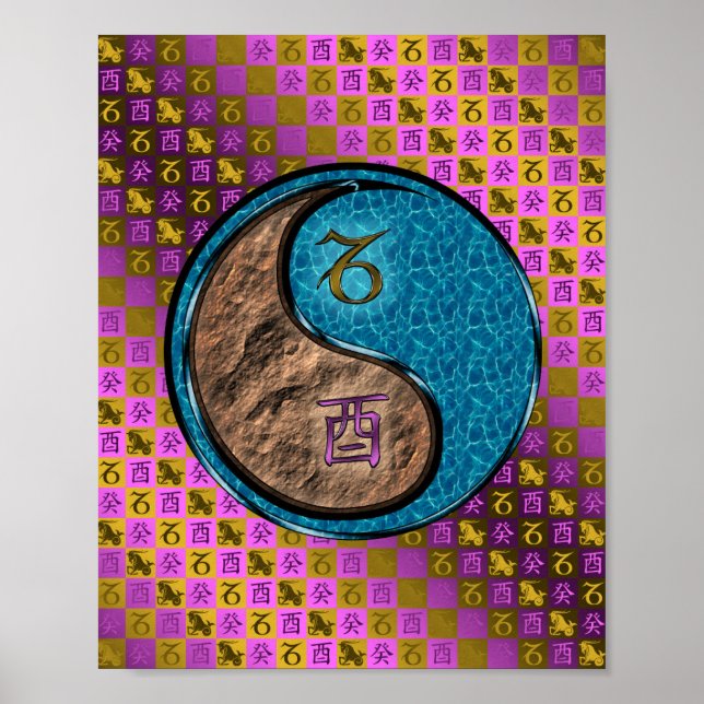Kapricorn & Water Rooster Poster (Vorne)