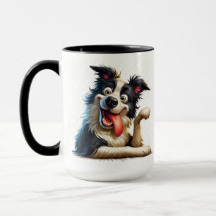 kapriziöser Hund Tasse