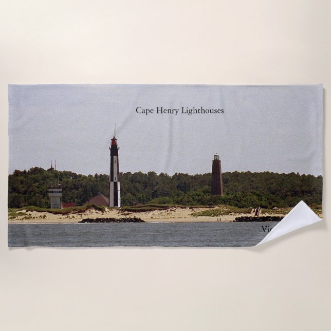Kaps Henry Lighthouse Strandtuch (Vorderseite)