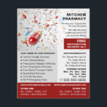Kapseldesign, Apotheke, Werbung für Apotheker Flyer<br><div class="desc">Kapseldesign,  Apotheker,  Flyer der Werbung durch den Visitenkartenverkauf.</div>