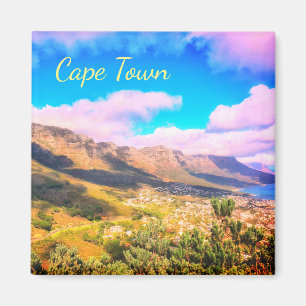 Kapstadt 12 Apostel Beach Mountain Magnet