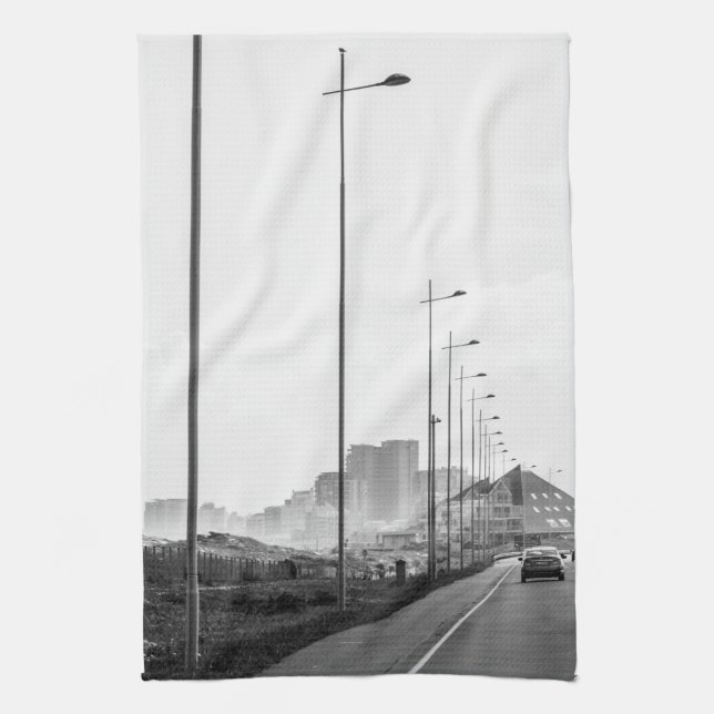 Kapstadt Blouberg Architektur ZA Südafrika Geschirrtuch (Vertikal)