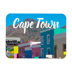 Kapstadt Bo-Kaap Stadtbild Südafrika Magnet