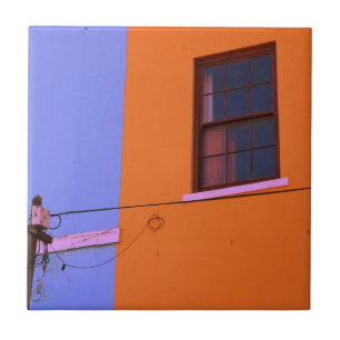 Kapstadt Bo-Kaap Südafrika Stadtbild Fliese