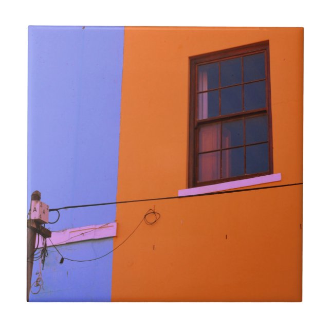 Kapstadt Bo-Kaap Südafrika Stadtbild Fliese (Vorderseite)