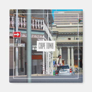 Kapstadt City Cityscape Street South Africa Magnet