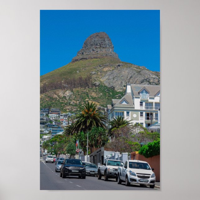 Kapstadt Löwen Leiter Südafrika Stadt Poster (Vorne)