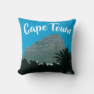 Kapstadt Löwen Leiter ZA Südafrika Kissen