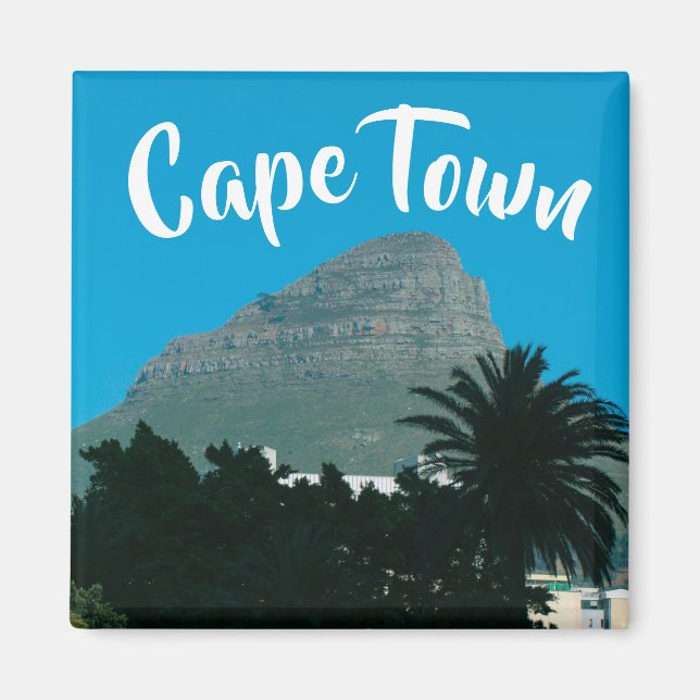 Kapstadt Löwen Leiter ZA Südafrika Magnet (Vorne)