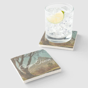 Kapstadt Löwenkopf Landschaft Südafrika Steinuntersetzer