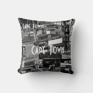 Kapstadt Monochrome Stadtarchitektur Kissen