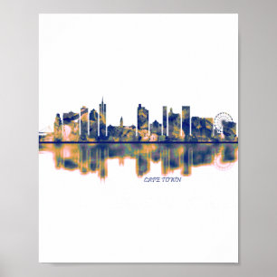 Kapstadt Skyline Poster