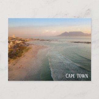 Kapstadt South Africa Beach Travel Foto Postkarte