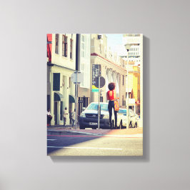 Kapstadt South Africa Street View Cityscape Leinwanddruck