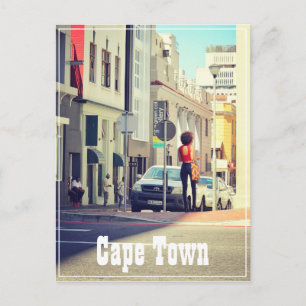 Kapstadt South Africa Street View Cityscape Postkarte