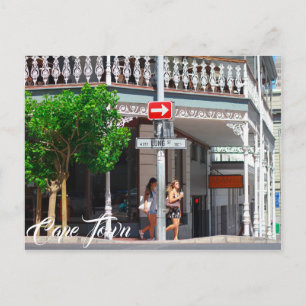 Kapstadt Stadt Stadtbild Long Street Südafrika Postkarte