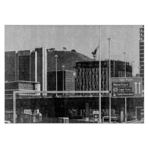 Kapstadt Stadtansicht Stadtbesichtigung ZA Südafri Schneidebrett