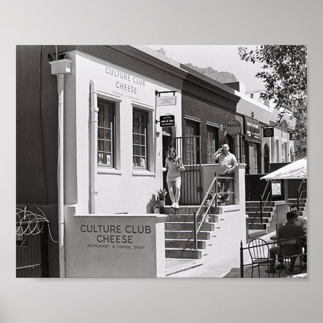 Kapstadt Stadtarchitektur Südafrika ZA Poster (Vorne)