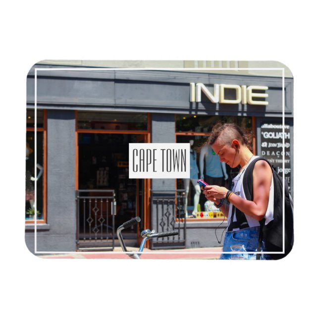 Kapstadt Stadtbild Architektur Südafrika Magnet (Horizontal)