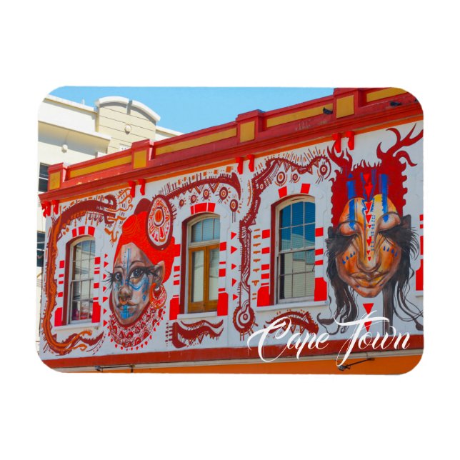 Kapstadt Stadtbild Architektur Südafrika Magnet (Horizontal)