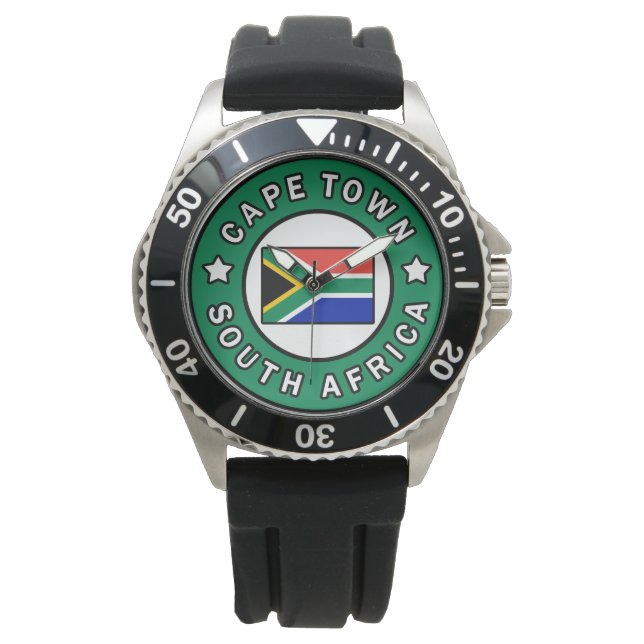 Kapstadt Südafrika Armbanduhr (Vorderseite)