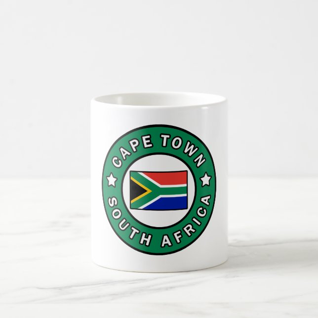 Kapstadt Südafrika Kaffeetasse (Mittel)