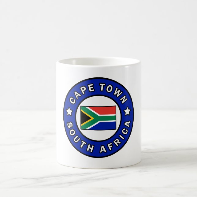 Kapstadt Südafrika Kaffeetasse (Mittel)
