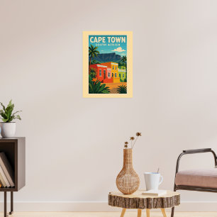 Kapstadt, Südafrika Poster