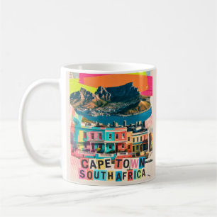 Kapstadt Südafrika Reise Bo-Kaap Landschaft Kaffeetasse