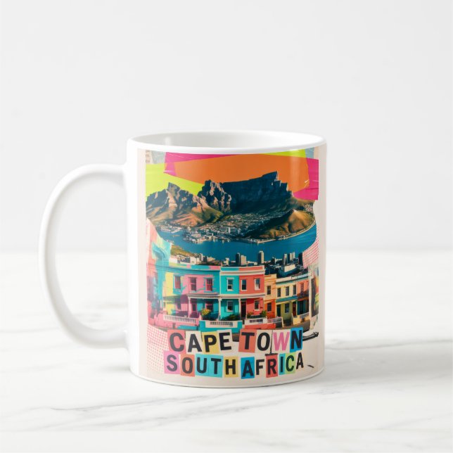 Kapstadt Südafrika Reise Bo-Kaap Landschaft Kaffeetasse (Links)