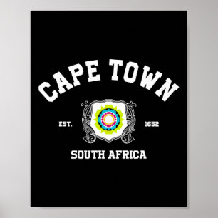 Kapstadt Südafrika Stadt Fotografie Urlaub S Poster