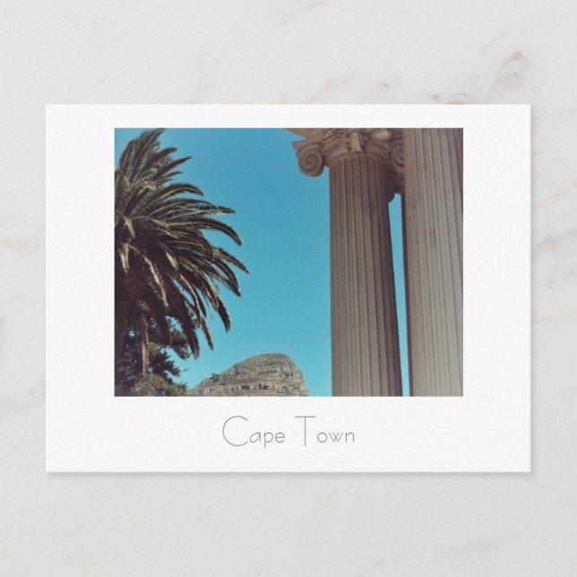 Kapstadt Südafrika Tafelberg Postkarte (Vorderseite)
