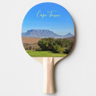 Kapstadt Südafrika ZA Tafelberg Aussicht Tischtennis Schläger