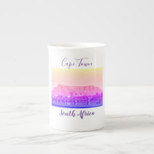 Kapstadt Table Mountain Blick Landschaft Tasse Bec