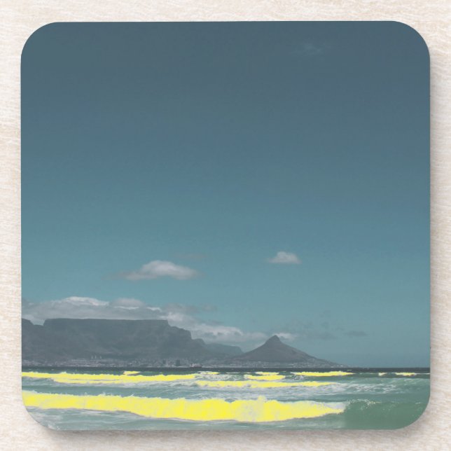 Kapstadt Tafelberg Getränkeuntersetzer (Vorderseite)