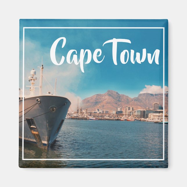 Kapstadt Tafelberg Hafen Magnet (Vorne)