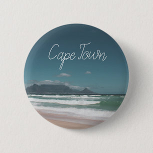 Kapstadt Tafelberg Ozean Button