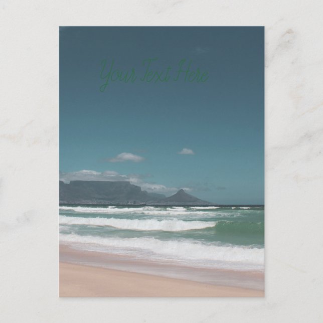 Kapstadt Tafelberg Postkarte (Vorderseite)