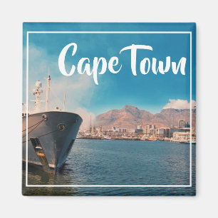 Kapstadt Tafelberg Wasserfront Hafen Magnet