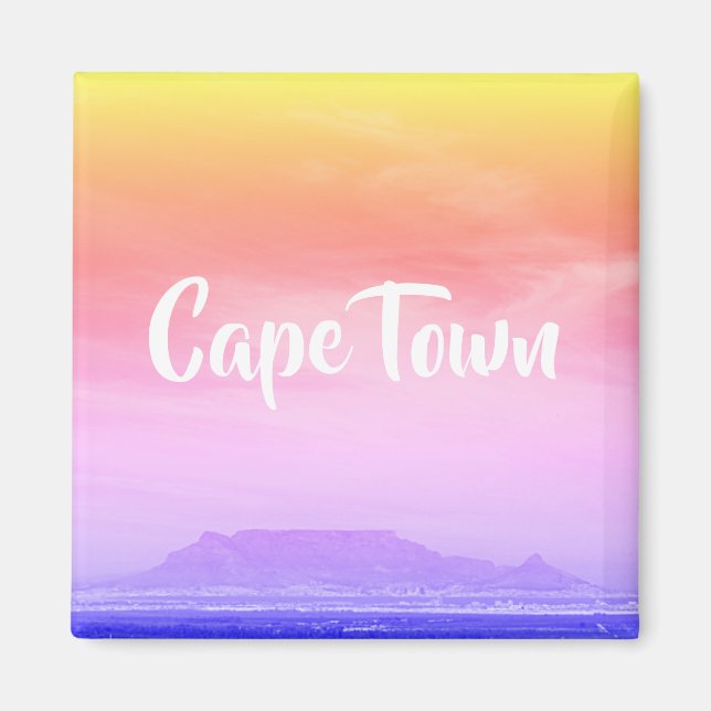 Kapstadt Tafelberg ZA Südafrika Magnet (Vorne)