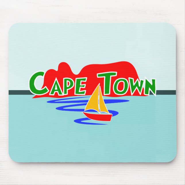 Kapstadt Tischgebirgsmatte Mousepad (Vorne)