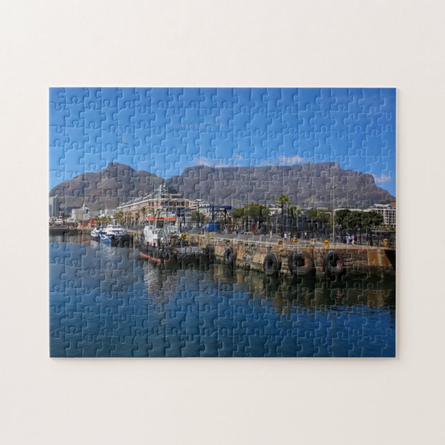 Kapstadt Wasserfront Südafrika SA Architektur Puzzle (Horizontal)