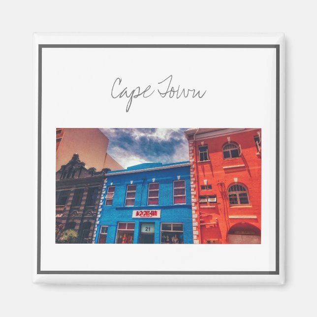Kapstadt ZA Südafrika Gebäude Magnet (Vorne)