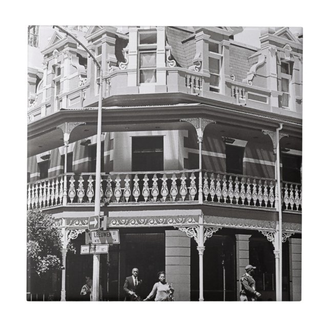 Kapstadt ZA Südafrika Long Street Fliese (Vorderseite)